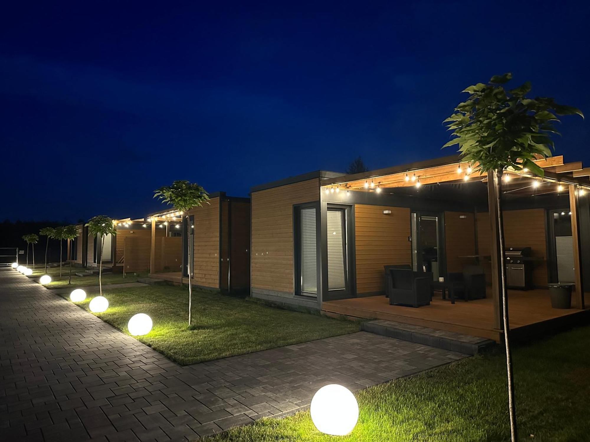 Villa Sun House Wrecza Exterior foto